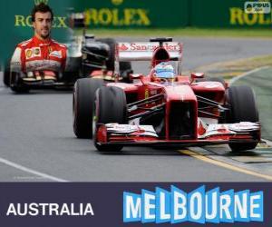 yapboz Fernando Alonso - Ferrari - 2013 Avustralya GP, sınıflandırılmış müddeti